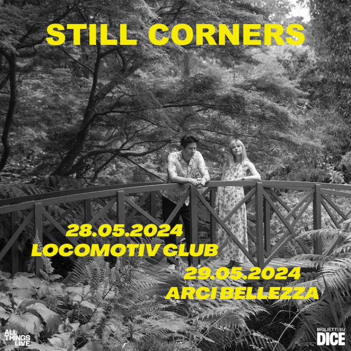 Still Corners - il duo dream pop britannico torna in Italia a maggio 2024: il 28 al Locomotiv Club di Bologna e il 29 all'Arci Bellezza di Milano