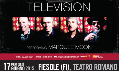 TELEVISION performing Marquee Moon a FIESOLE (FI) il 17 giugno 2015