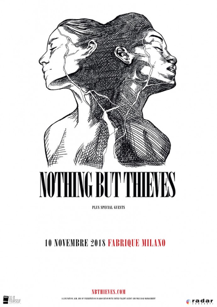 Nothing But Thieves: un'unica data autunnale al Fabrique di Milano -  Il video di “Amsterdam” ​da Broken Machine