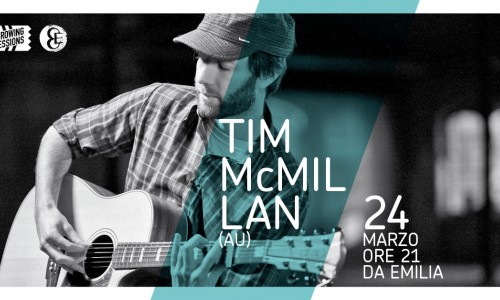 QUESTA SERA: TIM McMILLAN (au) feat WHITFIELD CRANE live DA EMILIA - Video di Tim McMillan 'The wolf'