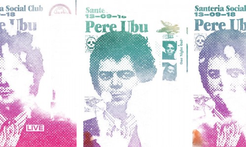 Pere Ubu dal vivo a Santeria Social Club