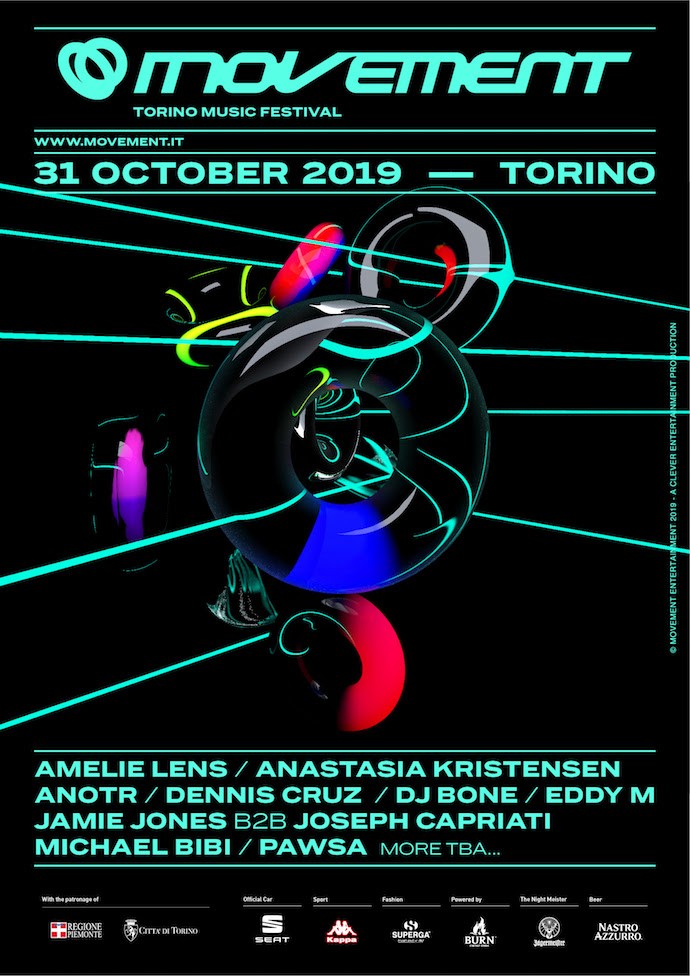 Movement Torino 2019 - i primi artisti annunciati (31 ottobre - 2 novembre 2019 Lingotto fiere)