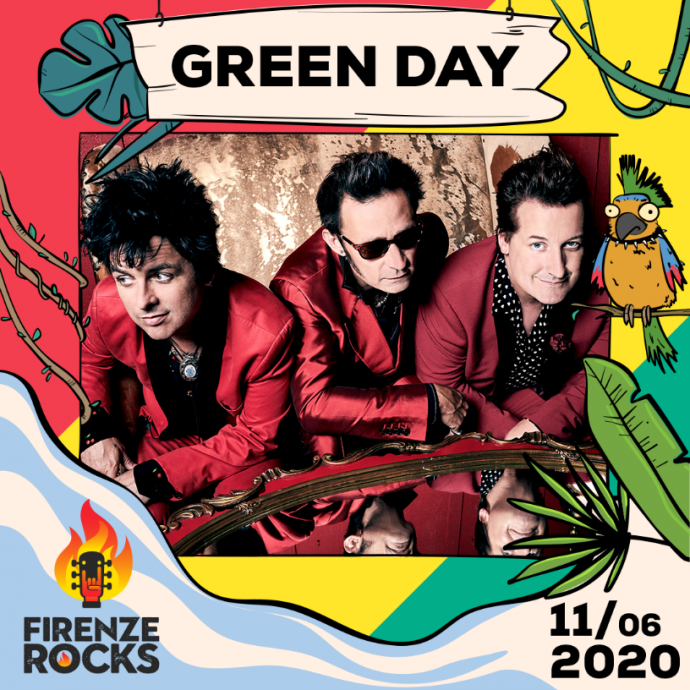 Firenze Rocks 2020: i Green Day sono i primi headliner confermati della quarta edizione del festival più atteso dell'anno.