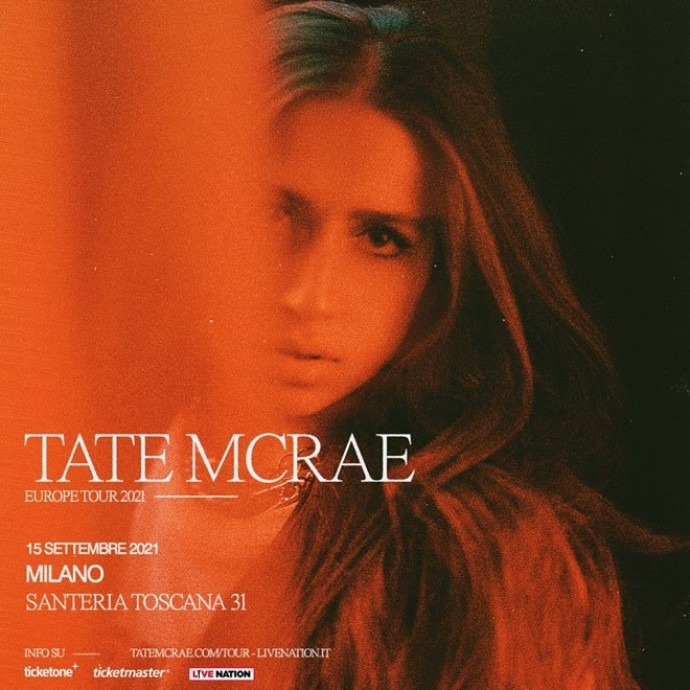 Tate Mcrae: annunciato il concerto il 16 settembre 2021 a Milano