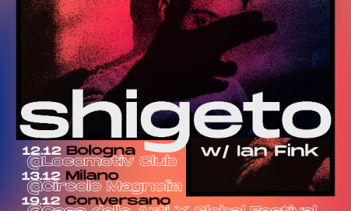 Shigeto live in duo da oggi, giovedì 12 dicembre, in tour