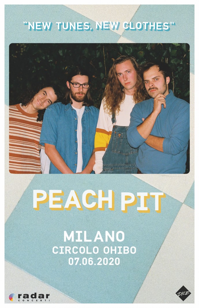 Peach Pit: un’unica data per la band canadese per presentare dal vivo il nuovo album in uscita in primavera (24.05 – Circolo Ohibò, Milano) - Video/ascolto di “Shampoo Bottles”