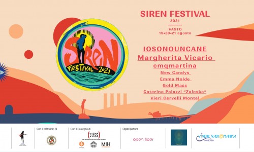 A Vasto torna il Siren Festival dal 19 al 22 agosto con Margherita Vicario, Iosonouncane, cmqmartina, Emma Nolde, Caterina Palazzi Zaleska
