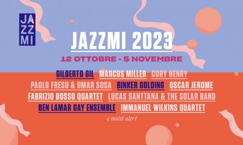 JazzMi ottava edizione - dal 12 ottobre al 5 novembre 2023