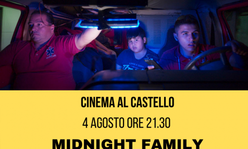 Aiace e Sottodiciotto - Domani sera, ore 21.30 Midnight Family per Per ‘Cinema Al Castello’ (Torino)