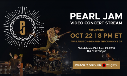 Pearl Jam: lo storico concerto di Philadelphia in streaming dal 22 ottobre prima delle elezioni presidenziali negli Stati Uniti