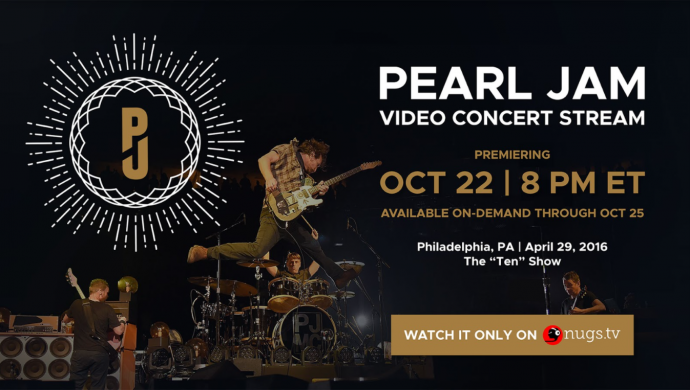 Pearl Jam: lo storico concerto di Philadelphia in streaming dal 22 ottobre prima delle elezioni presidenziali negli Stati Uniti