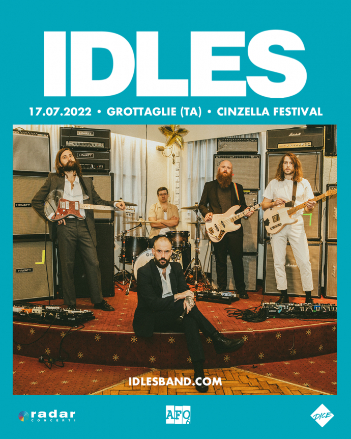 Idles: annunciata la partecipazione alla sesta edizione del Cinzella Festival. Una nuova data italiana per presentare l'album “Ultra Mono”