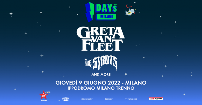 The Struts tornano finalmente in italia per una data unica per I-Days Milano il 9 giugno 2022