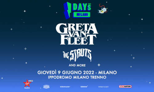 The Struts tornano finalmente in italia per una data unica per I-Days Milano il 9 giugno 2022