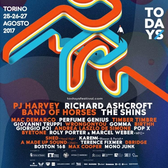 Al via 'ToDays festival 2017' - Torino 25-27 agosto