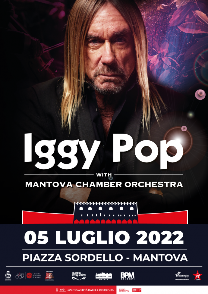 Iggy Pop - Manca poco all'unica data italiana, che si arricchisce con la partecipazione di Enrico Gabrielli come arrangiatore e l'apertura di Ringo.