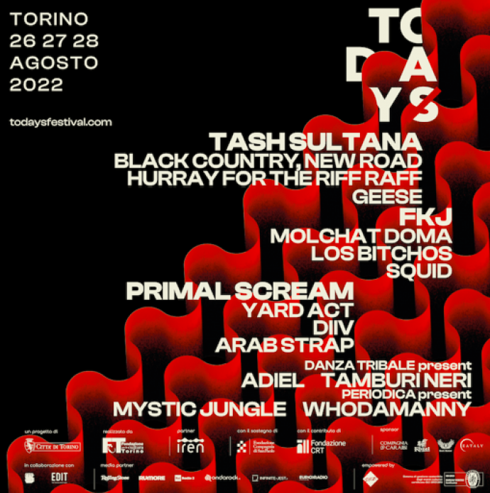 Todays Festival presenta il programma di TOlab e la sostenibilità ambientale. Il ToDays sarà a Torino, dal 26 al 28 agosto, 