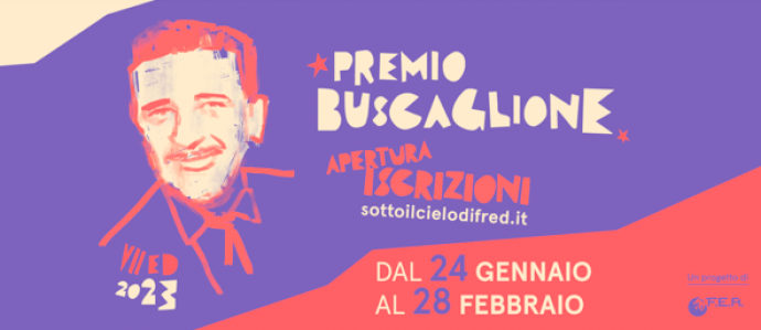 Premio Buscaglione:  torna l'edizione 2023 del Premio dedicato ai giovani talenti musicali italiani. Apertura iscrizioni online dal 24 gennaio.