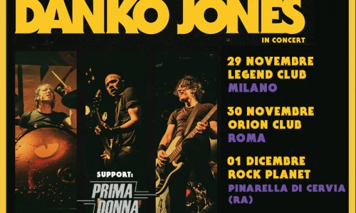 Danko Jones: saranno i Prima Donna ad aprire le tre date italiane in autunno