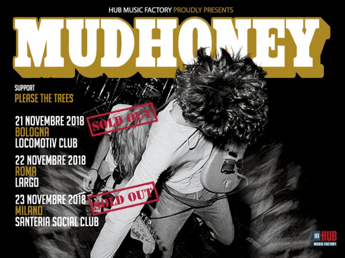 Mudhoney: le date di Bologna e Milano sono ufficialmente Sold Out
