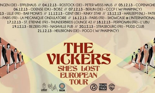 The Vickers presentano il nuovo video e partono per un lungo tour europeo