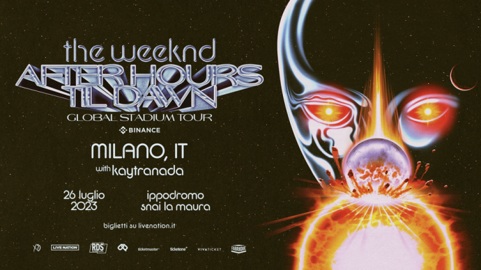 The Weekend, After Hours Til Dawn Tour: si aggiunge una nuova data in italia 27 luglio 2023, Milano Ippodromo Snai La Maura