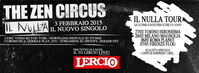 UN NUOVO SINGOLO PER ZEN CIRCUS, 